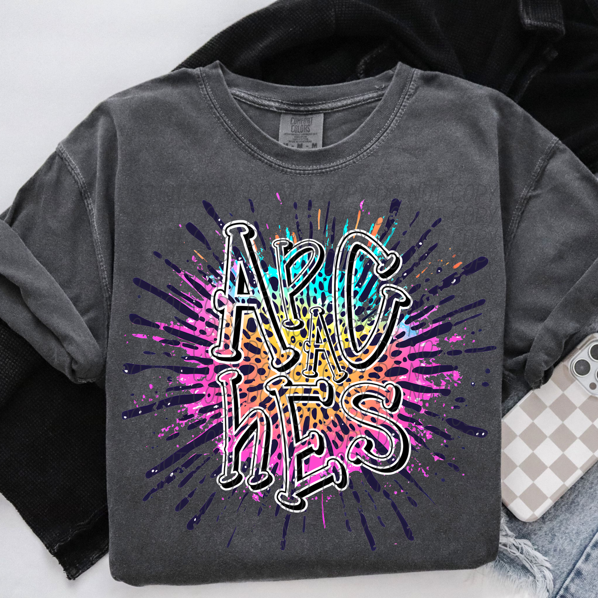ColorSplash Mascot(Dropdown)-DTF&UV