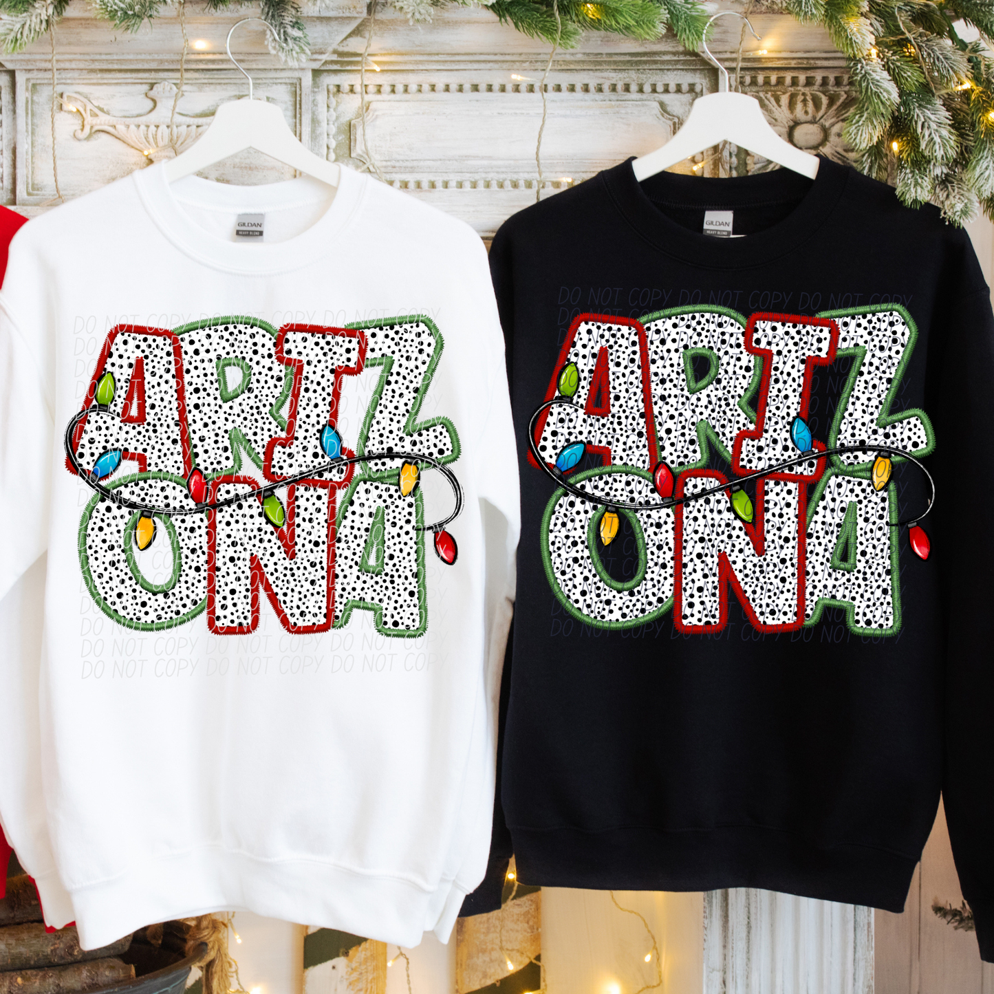 Dot Christmas STATES (dropdown)-DTF&UV