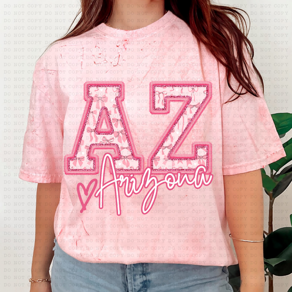 PINK COQUETTE STATES(Dropdown)-DTF