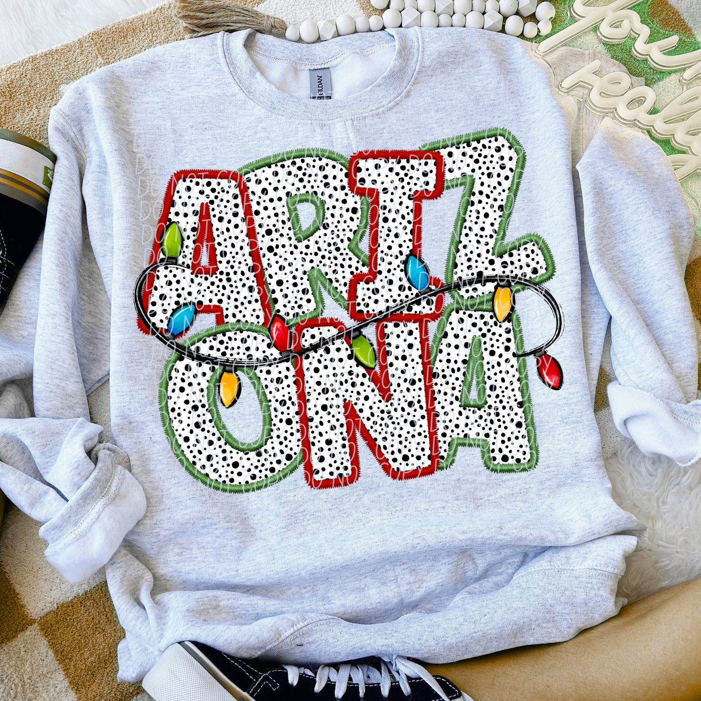 Dot Christmas STATES (dropdown)-DTF&UV