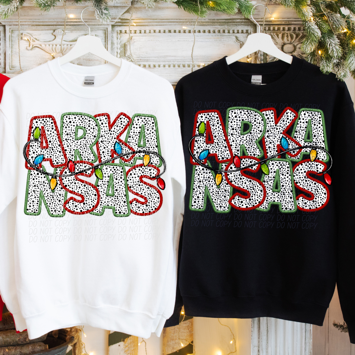 Dot Christmas STATES (dropdown)-DTF&UV