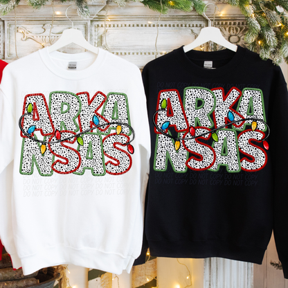 Dot Christmas STATES (dropdown)-DTF&UV