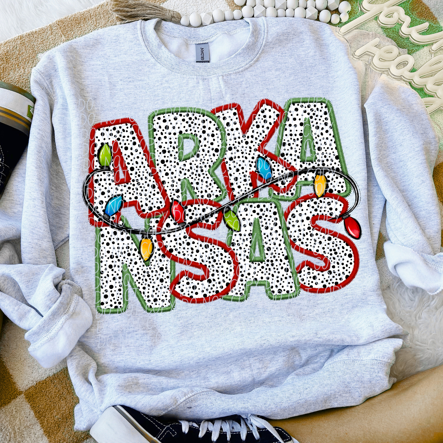 Dot Christmas STATES (dropdown)-DTF&UV