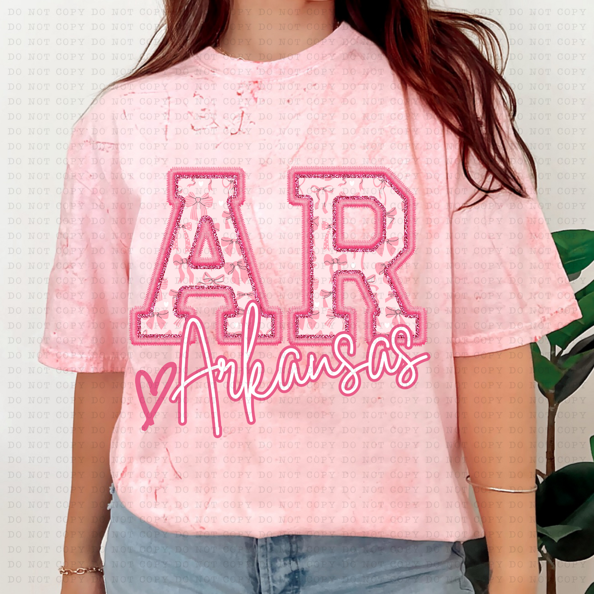PINK COQUETTE STATES(Dropdown)-DTF