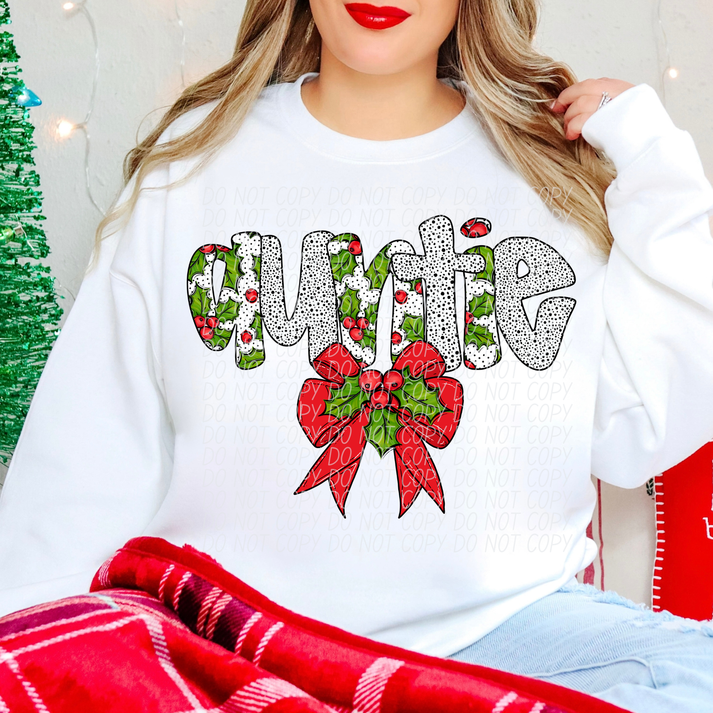 Holly Dot Names (DROPDOWN)-DTF&UV