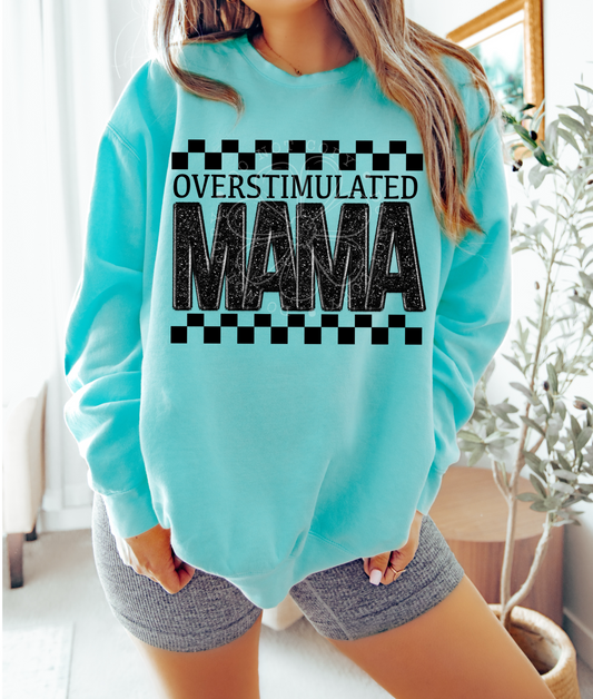 Overstimulated Mama-DTF