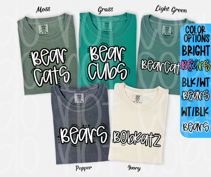 Mascots (ALL 105 MASCOTS in this listing)-DTF