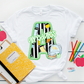 LETTER MASCOT GREEN (dropdown)-DTF&UV
