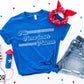 All American Mama Wht - DTF