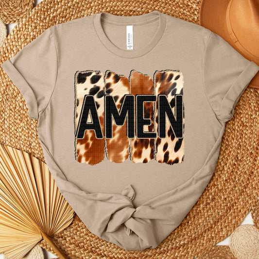 Amen cowhide- DTF&UV