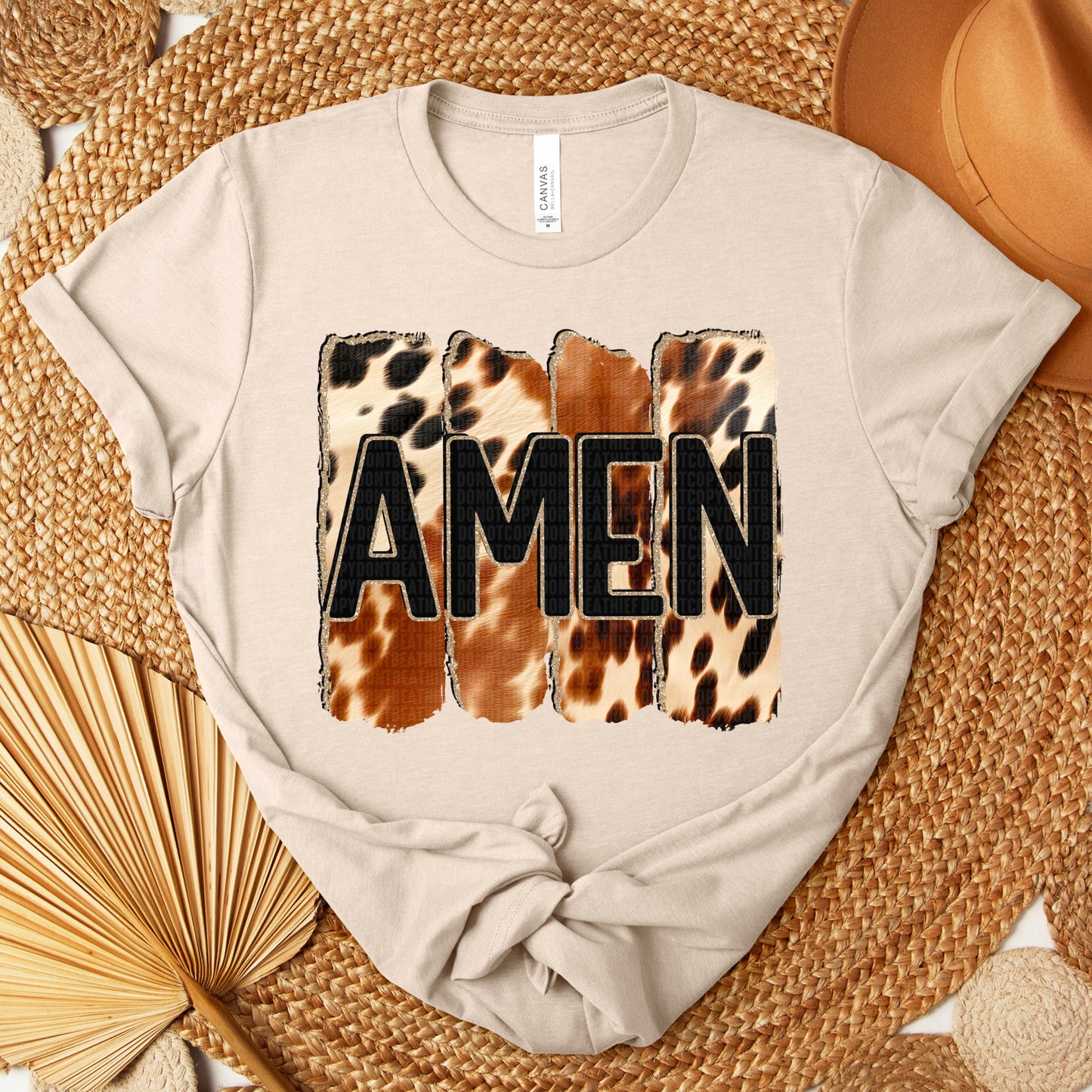 Amen cowhide- DTF&UV