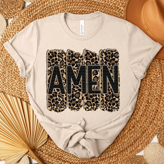 Amen leopard- DTF&UV