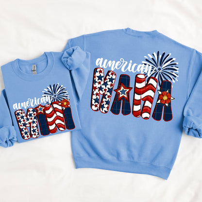 American Mama different patterns- DTF&UV