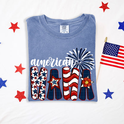 American Mama different patterns- DTF&UV