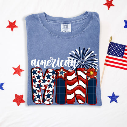 American Mama different patterns- DTF&UV