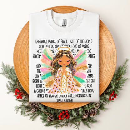 Angel of Christmas (BLACK)-DTF&UV
