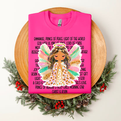 Angel of Christmas (BLACK)-DTF&UV