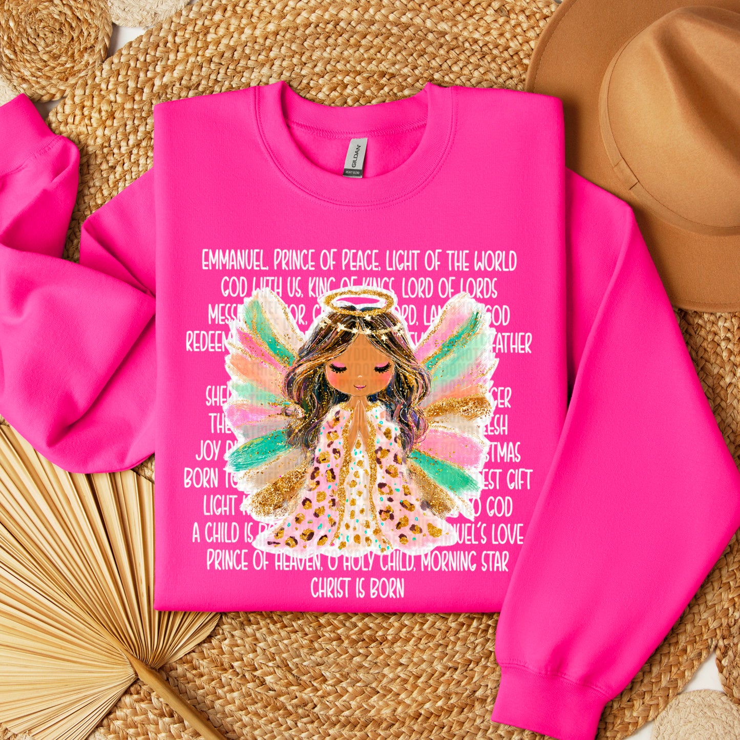 AngelofChristmock(WHITE)-DTF&UV