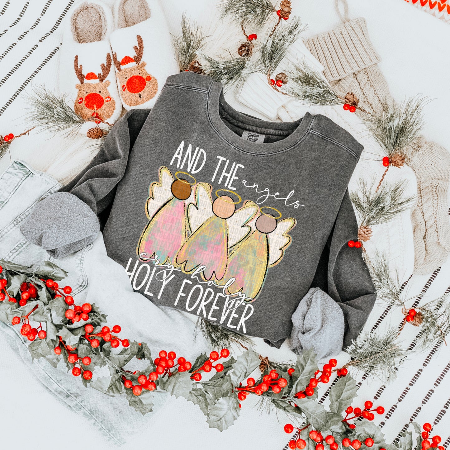 Angels Cry Holy-DTF&UV