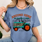 Around Here We Measure in Acres Orange  -DTF