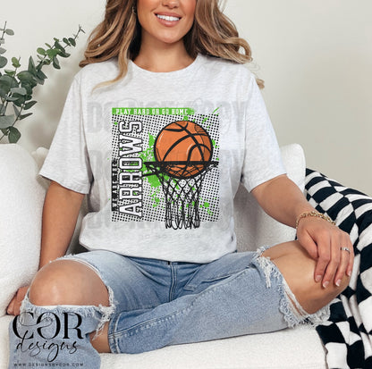 Basketball Mascots(DROPDOWN- ALL IN THIS LISTING)-DTF