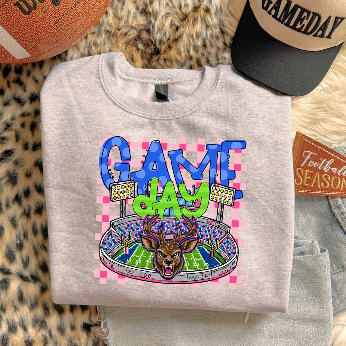 Game Day Stadium (dropdown Mascots)- DTF&UV