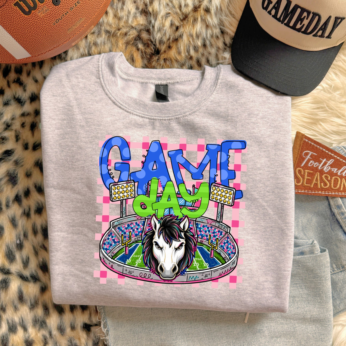 Game Day Stadium (dropdown Mascots)- DTF&UV
