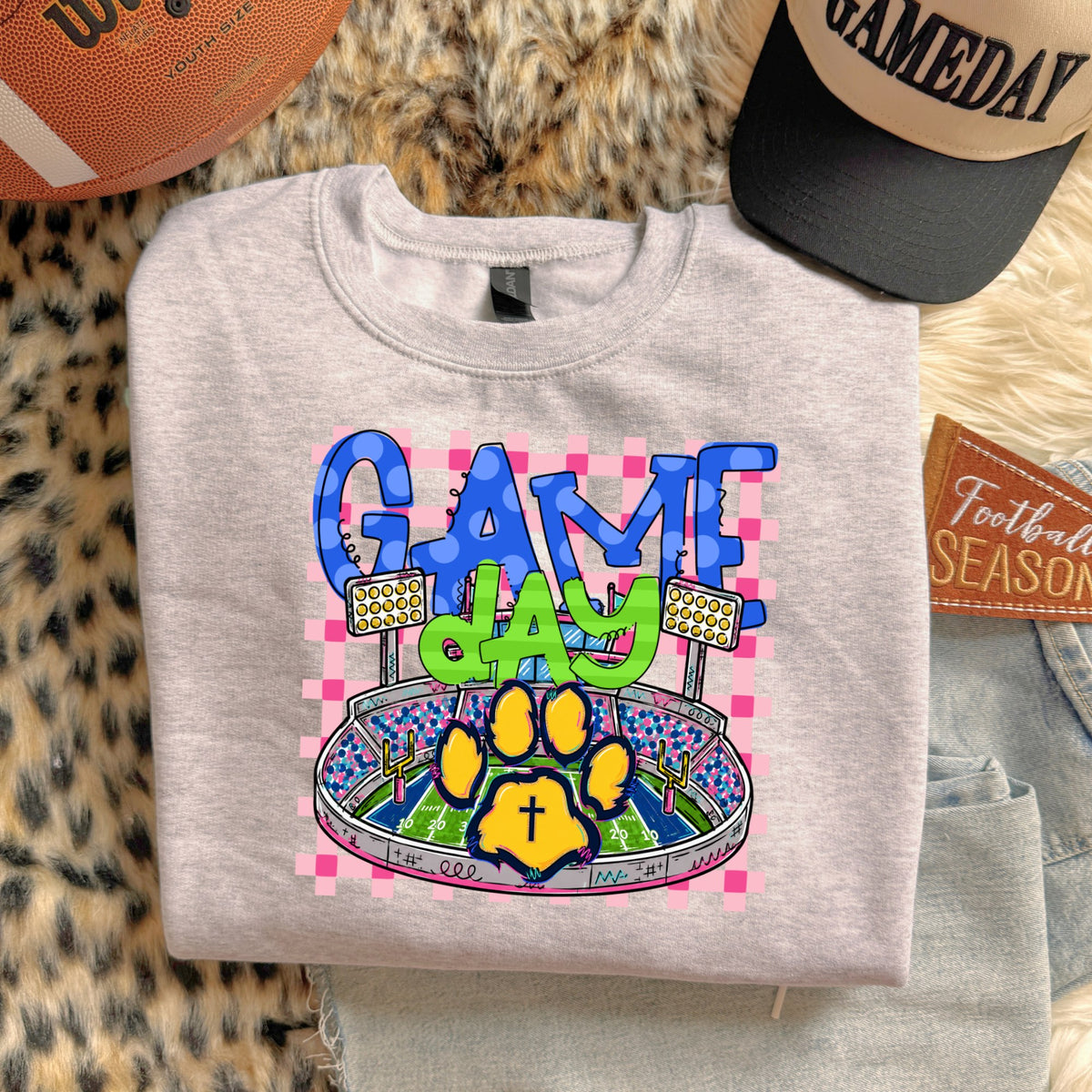 Game Day Stadium (dropdown Mascots)- DTF&UV