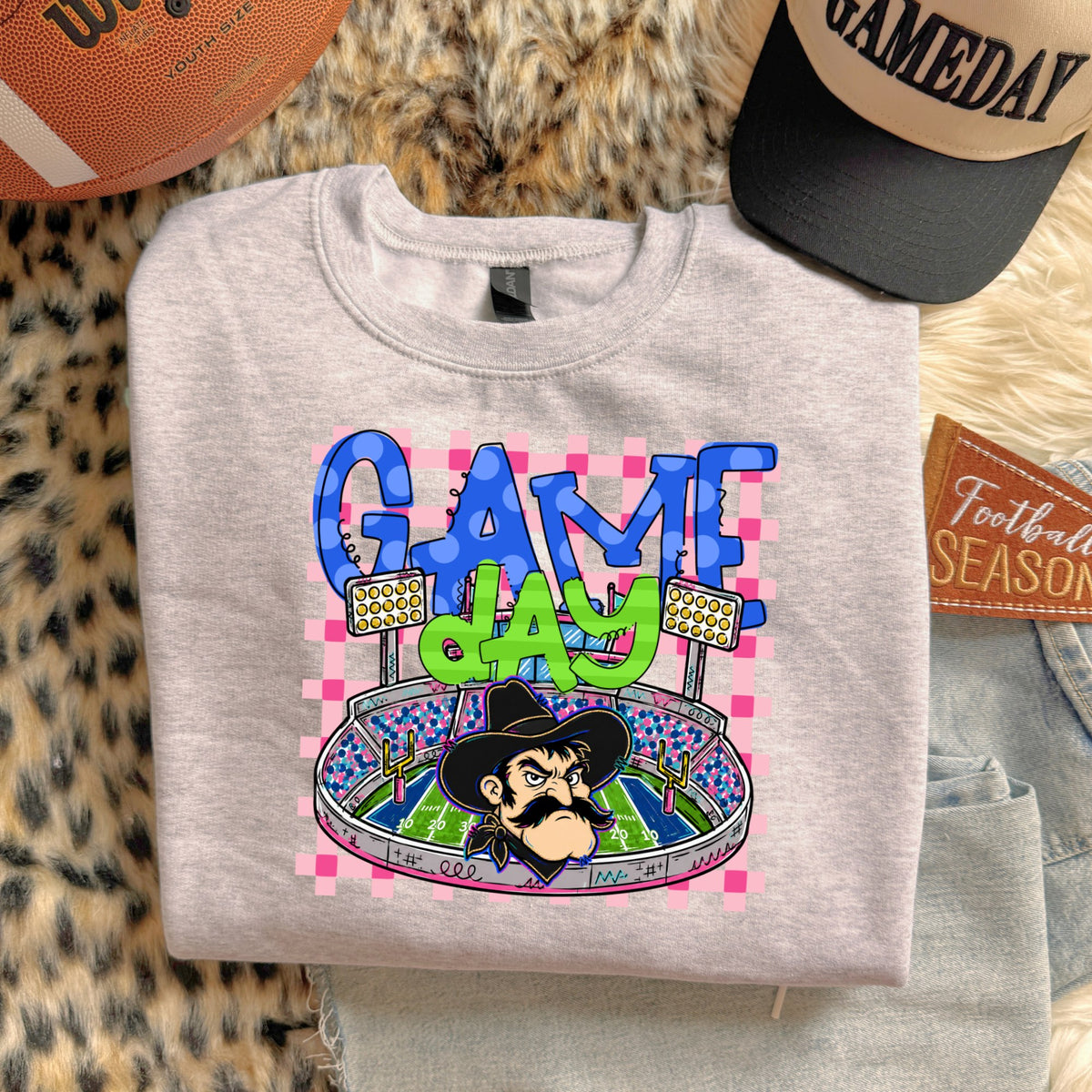 Game Day Stadium (dropdown Mascots)- DTF&UV