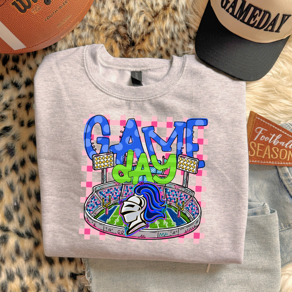 Game Day Stadium (dropdown Mascots)- DTF&UV