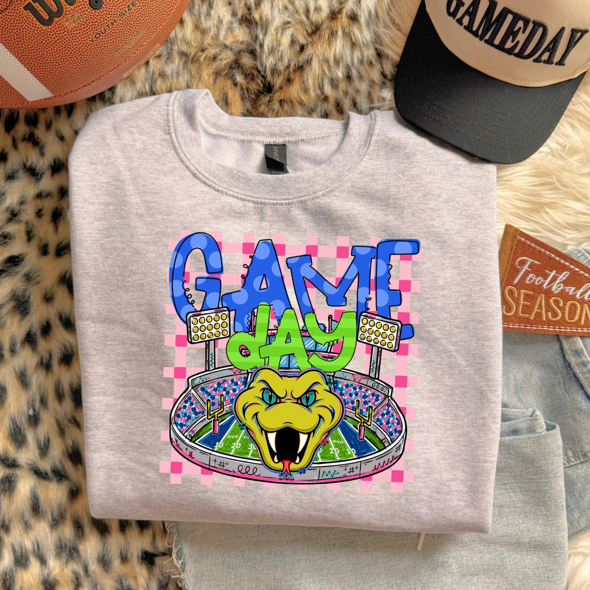 Game Day Stadium (dropdown Mascots)- DTF&UV