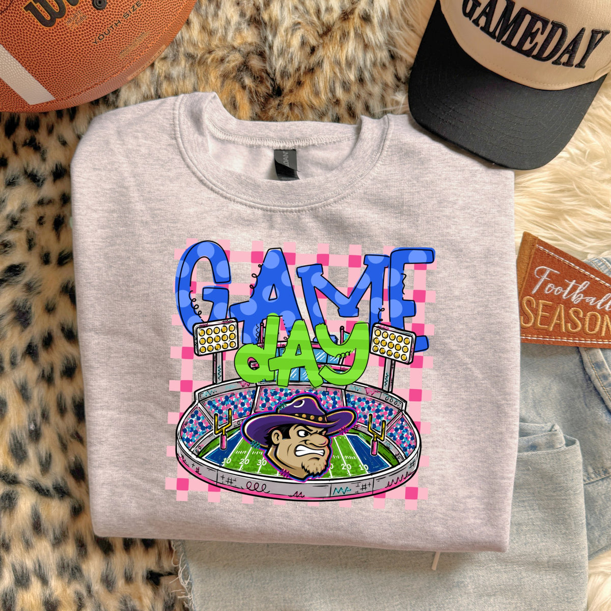 Game Day Stadium (dropdown Mascots)- DTF&UV