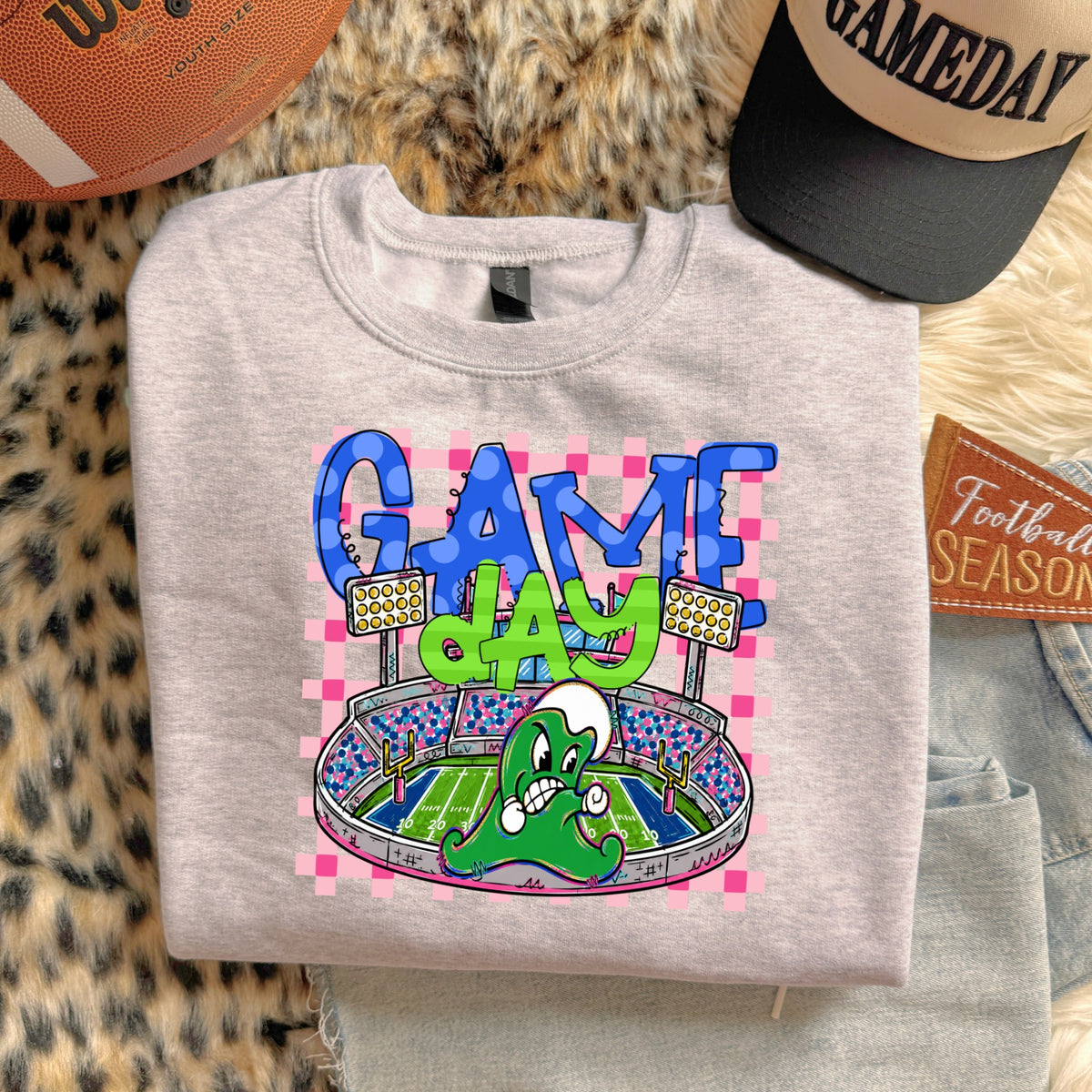 Game Day Stadium (dropdown Mascots)- DTF&UV
