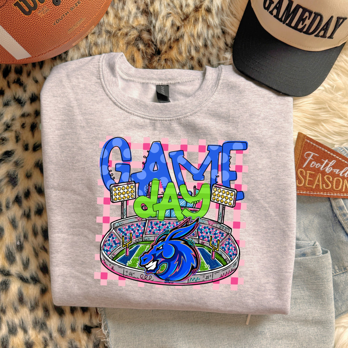 Game Day Stadium (dropdown Mascots)- DTF&UV