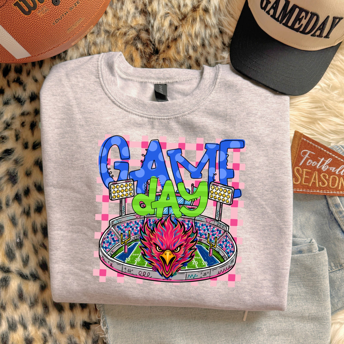 Game Day Stadium (dropdown Mascots)- DTF&UV
