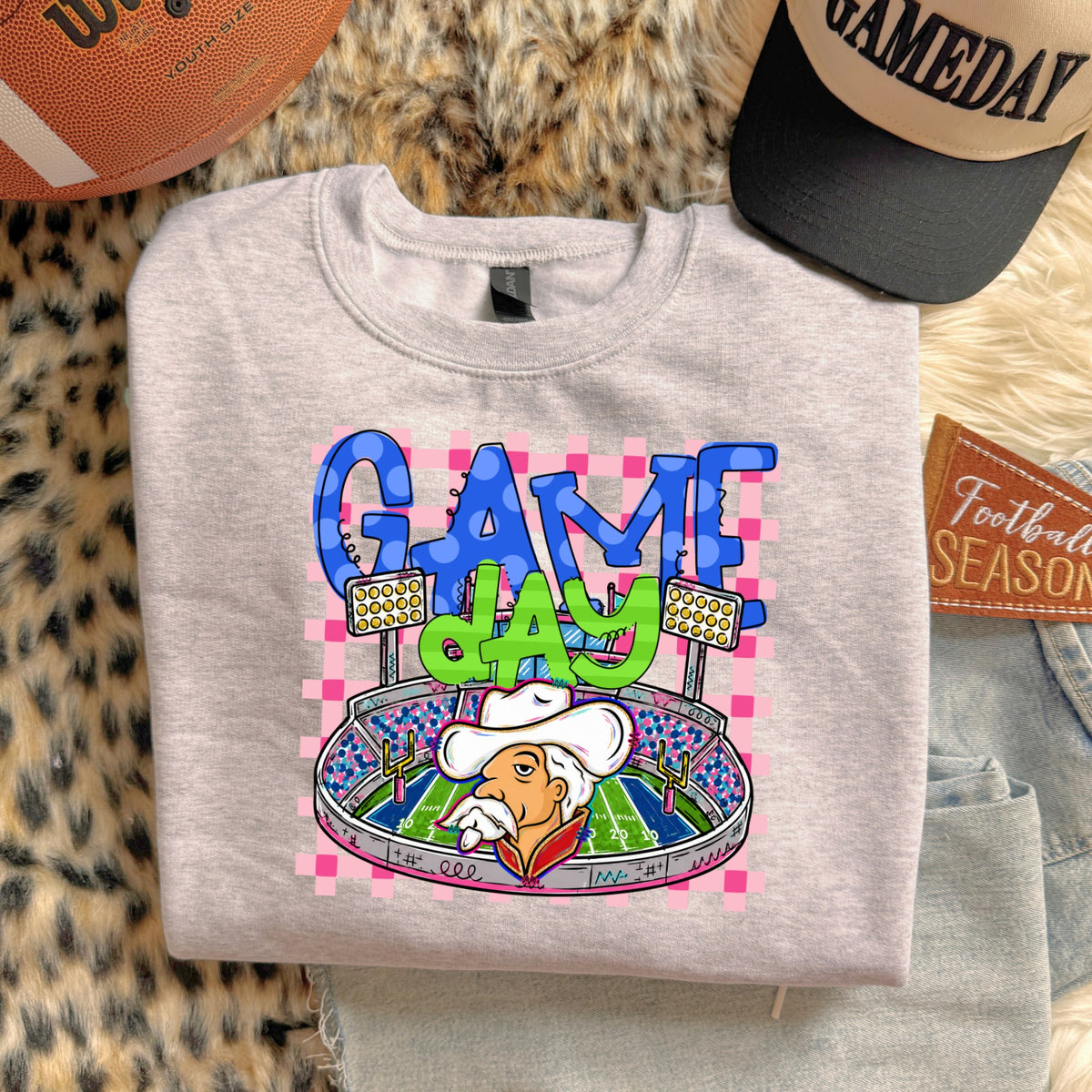 Game Day Stadium (dropdown Mascots)- DTF&UV