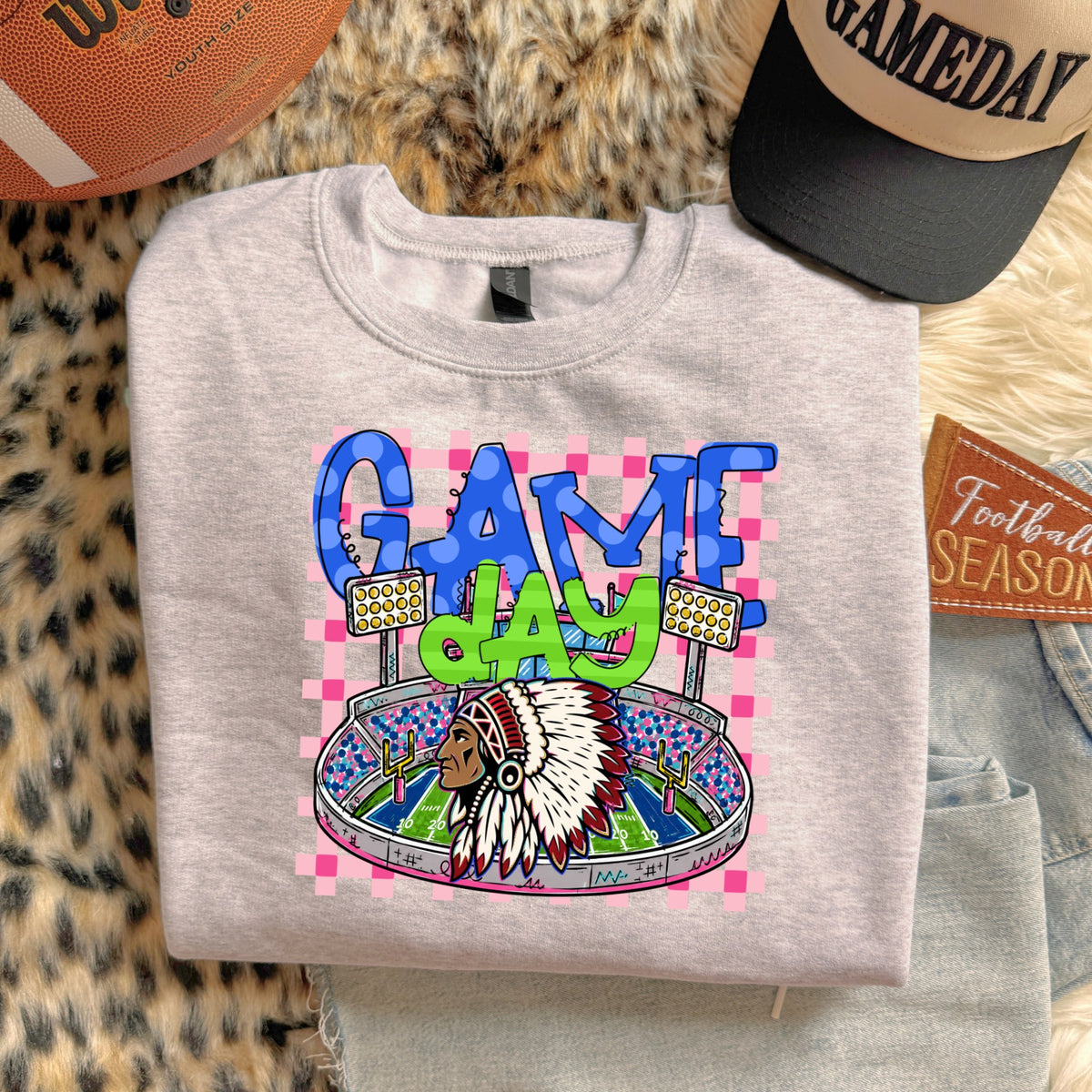 Game Day Stadium (dropdown Mascots)- DTF&UV