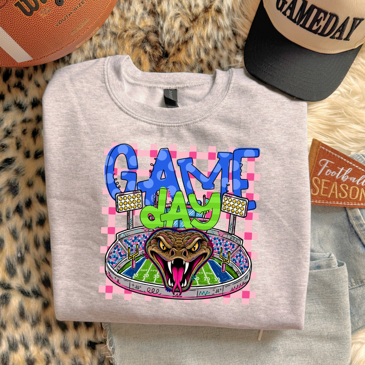 Game Day Stadium (dropdown Mascots)- DTF&UV