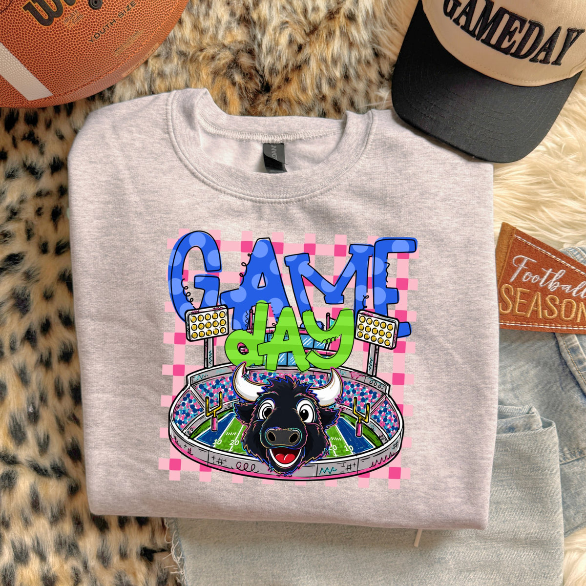 Game Day Stadium (dropdown Mascots)- DTF&UV