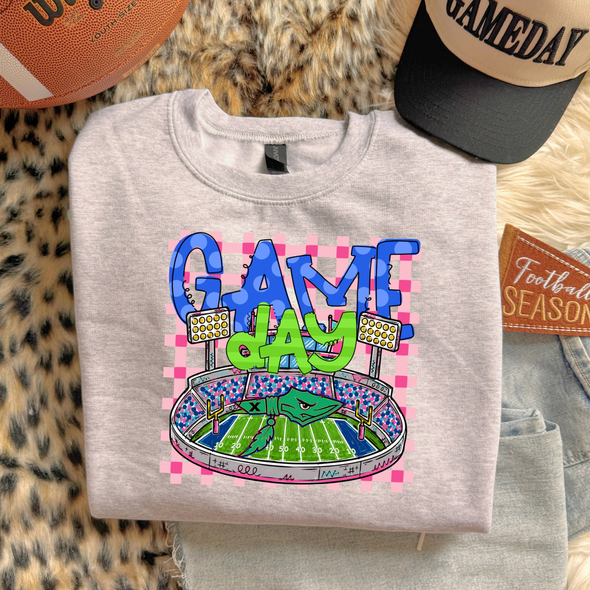 Game Day Stadium (dropdown Mascots)- DTF&UV