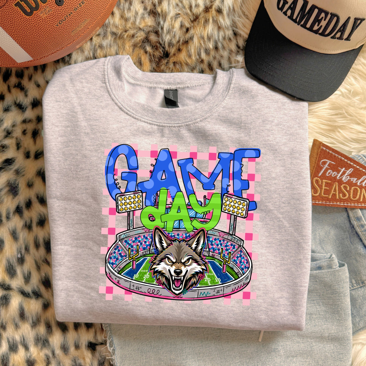 Game Day Stadium (dropdown Mascots)- DTF&UV