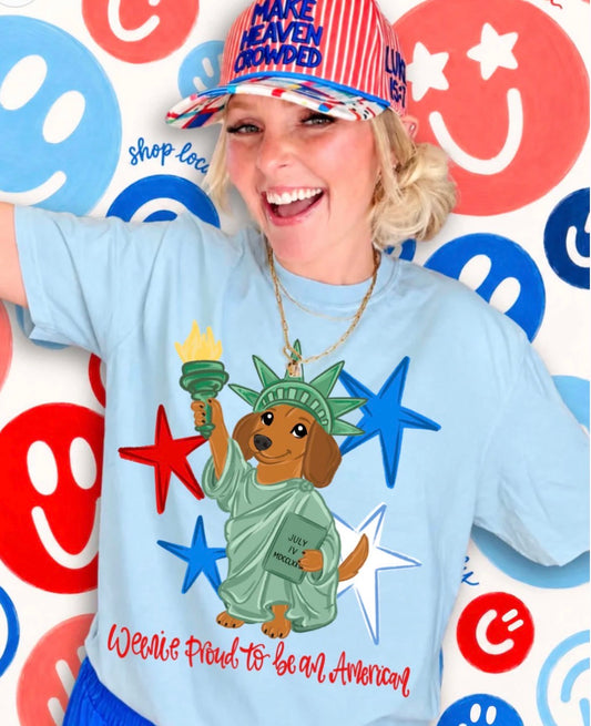 Weenie proud to be an American- DTF&UV