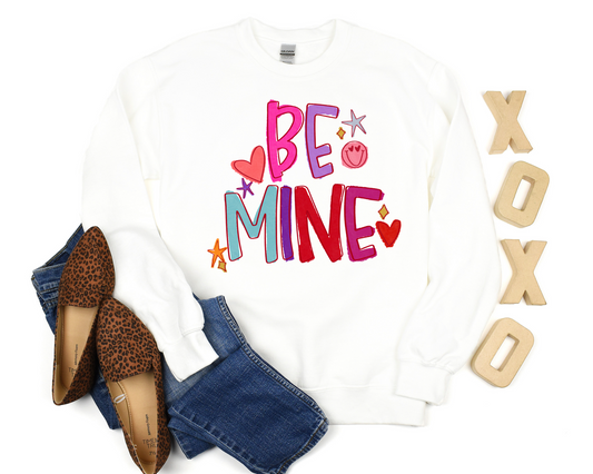 Be mine multi colored-DTF