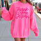 Thank you Jesus (Red/Pink) -DTF&UV