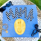 Mama checkered with smiley- DTF DEAL