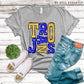 Trojans Royal and Gold - DTF