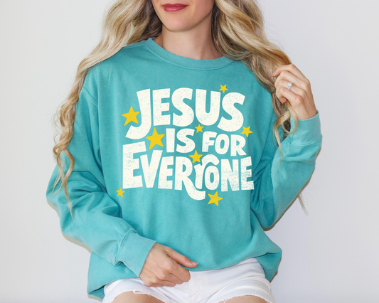 Jesus is for everyone distressed-DTF&UV