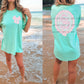 Well Bless your Heart with Bow (BACK)-DTF