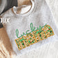 Lucky Mama Faux Embroidery DTF