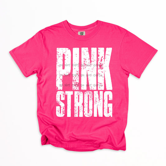Pink Strong (Breast cancer awareness)-DTF&UV